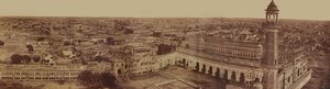 インドの反乱に関連した29枚の写真のコレクションからのインドの都市景観、c.1858 作： English Photographer